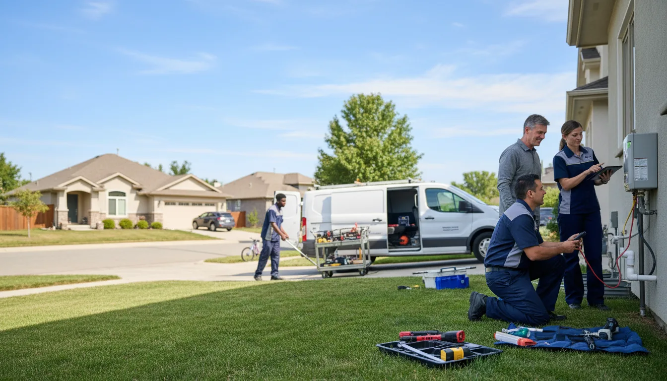 Tankless water heater service in Carlisle, AR